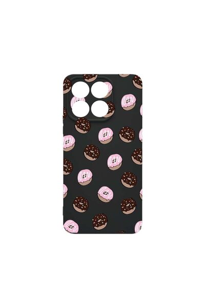 bestcase Husa BestCase¬Æ Slim SIlicon 0.8MM, Compatibila Cu Honor X6a, Donuts...