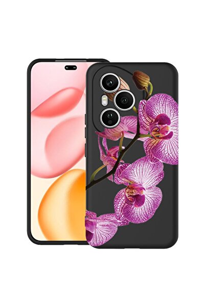 bestcase ¬Æ Husa TPU Ultra Slim Compatibila cu Honor 400 Pro, Floral - Pink O...