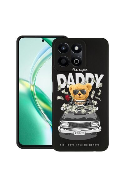 bestcase ¬Æ Husa pentru Honor 200 Smart, Slim Silicon, Daddy Teddy Bear, Prot...