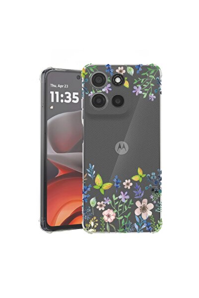bestcase ¬Æ Husa Anti Shock Compatibila cu Motorola Edge 60 Neo, Butterfly Fl...
