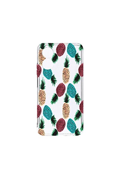bestcase Husa BestCase¬Æ Clear Silicon 2MM, Compatibila Cu OPPO A17, Ananas, ...