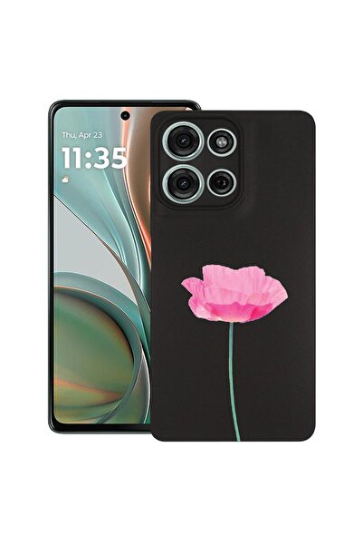 bestcase ¬Æ Husa pentru Motorola Moto G75, Rose - Pastel Pink, Slim Silicon 0...