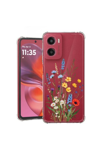 bestcase Αντικραδασμική Θήκη Συμβατή με Motorola Moto G05 / E15, Χαριτωμένο Α...