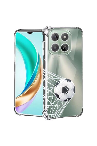 bestcase Husă pentru Honor X7d / 400 Smart cu Design Fotbal - Goooaaall, Anti...