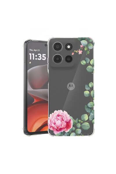 bestcase ¬Æ Husa Anti Shock Compatibila cu Motorola Edge 50 Fusion, Floral - ...
