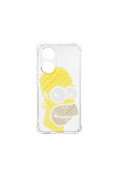 bestcase Husa Anti Shock 1.5MM, съвместима с OPPO A18, Калиграфия Хомър Симпс...