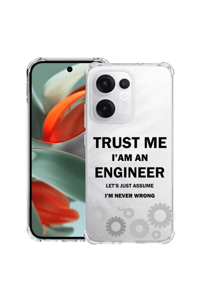 bestcase Αντικραδασμική Θήκη 1.5mm Συμβατή με OPPO Reno15, με σχέδιο  "Είμαι ...