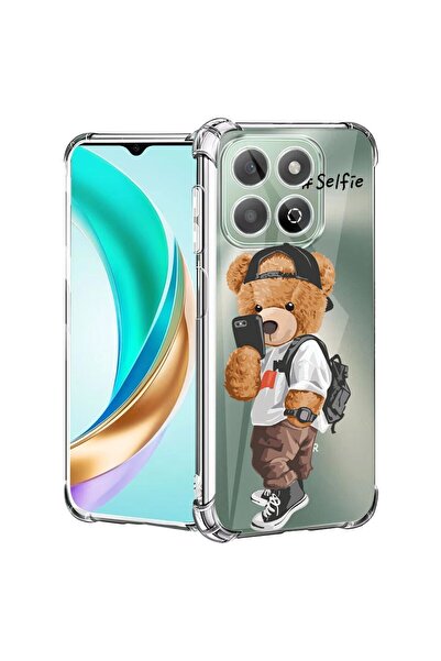 bestcase ¬Æ Husa compatibila Honor X8C, Anti Shock 1.5MM, Selfie Teddy Bear, ...