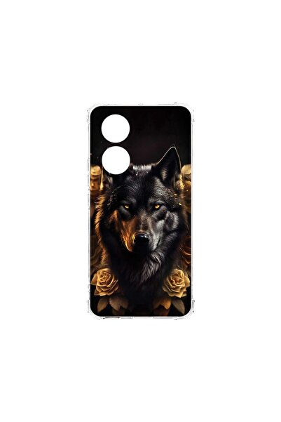 bestcase Husa Anti Shock 1.5MM, compatibilă cu OPPO A38, Golden Wolf, Tehnolo...