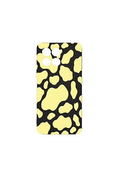 bestcase Λεπτή Θήκη Σιλικόνης 0.8MM, Συμβατή με Honor X6, Κίτρινη Αγελάδα, Αν...