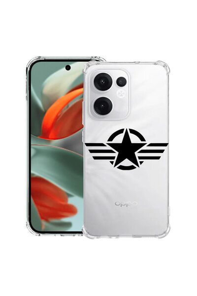 bestcase ¬Æ Husa compatibila OPPO Reno13 F 5G, Anti Shock 1.5MM, U.S. Army St...