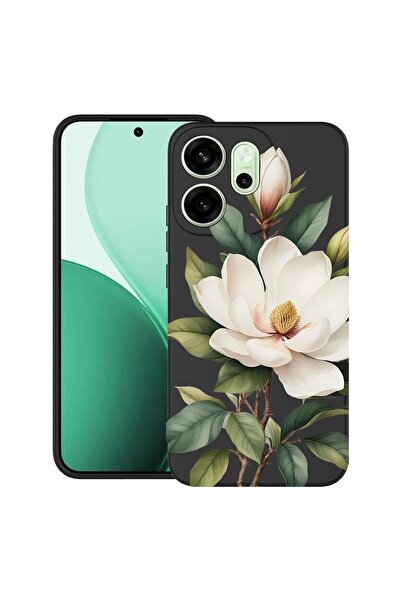 bestcase ¬Æ Husa TPU Ultra Slim Compatibila cu OPPO Reno13 F / FS, Floral - W...