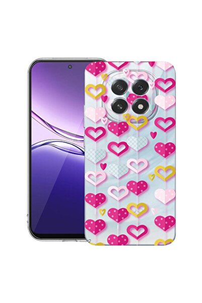 bestcase Θήκη για OPPO F29 Pro με Σχέδιο Χαριτωμένες Καρδιές, Διαφανής Λεπτή ...