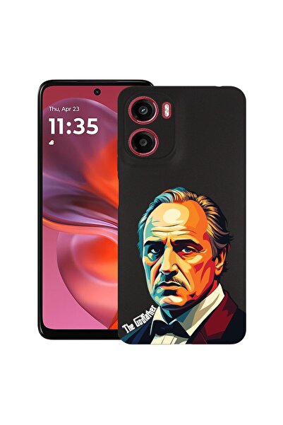 bestcase Калъф за Motorola Moto G06 с дизайн  "Кръстникът ", TPU матов ултра ...