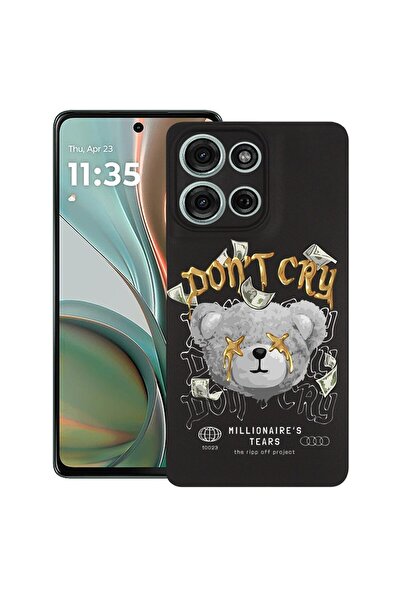 bestcase Θήκη για Motorola Moto G75, Σχέδιο Αρκουδάκι Εκατομμυριούχος, Λεπτή ...