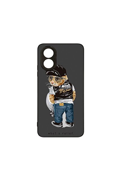 bestcase Θήκη MaxSafe, Συμβατή με OPPO A38 4G, Cool Cat, Χρώματα HD, Αντικραδ...