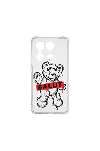 bestcase Калъф за Motorola Edge 50 Ultra, BestCase® Anti Shock 1.5MM, Мечешки...