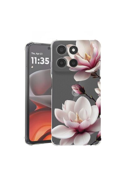 bestcase ¬Æ Husa Anti Shock Compatibila cu Motorola Edge 50 Fusion, Floral - ...