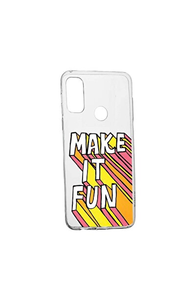bestcase Make It Fun Θήκη Σιλικόνης, Συμβατή με Oppo A15s, ανθεκτική στη φθορ...