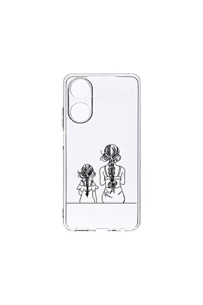 bestcase Διαφανής Θήκη Σιλικόνης 2MM, Συμβατή με OPPO A98 5G, Μαμά και Κόρη, ...