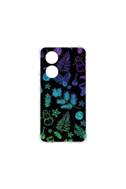 bestcase Αντικραδασμική Θήκη 1.5MM, συμβατή με OPPO A38, Χριστουγεννιάτικο Σχ...