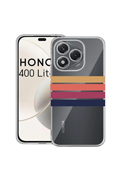 bestcase Husa pentru Honor 400 Lite 5G, BestCase¬Æ Clear Silicon 2MM, Retro L...