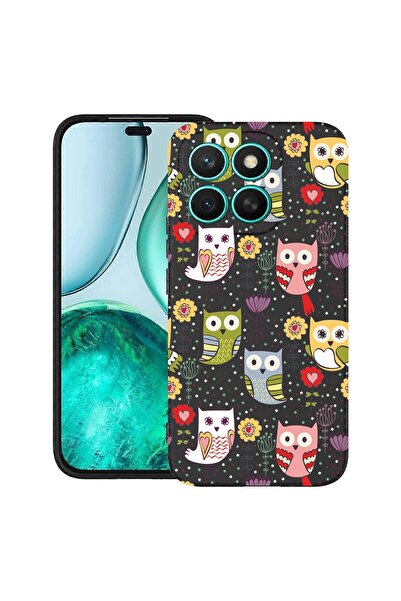 bestcase ¬Æ Husa TPU Ultra Slim Compatibil cu Honor X6c, cu Design Owl Patter...