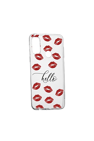 bestcase Θήκη σιλικόνης συμβατή με Motorola Moto E20, Hello Kisses, ανθεκτική...