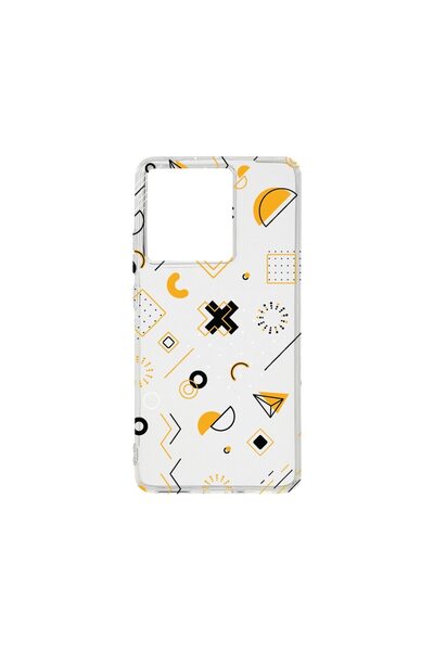 bestcase Θήκη Διαφανής Σιλικόνη 2MM, Συμβατή με Motorola Edge 50 Pro, Σύμβολα...