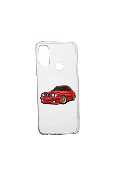 bestcase Husa Silicon Compatibila cu Motorola Moto E40, Old Car, rezistenta l...