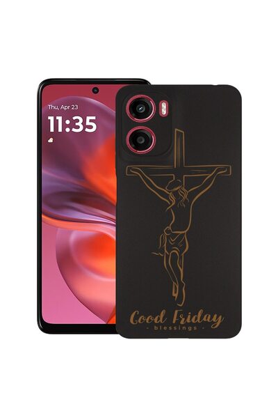 bestcase ¬Æ Husa pentru Motorola Moto G05, Good Friday Blessing, Slim Silicon...