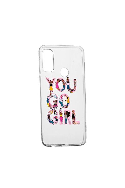 bestcase Husa Silicon Girl Power, Compatibila Cu Motorola Moto E40, rezistent...