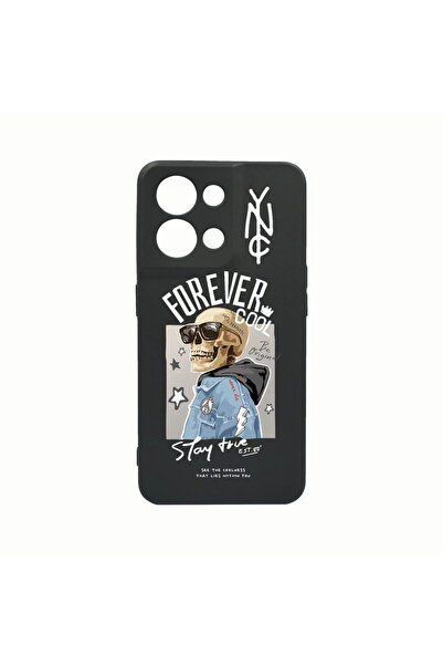 bestcase Husa Silicon, Compatibila Cu Oppo Reno8 Pro, Forever Cool Skeleton, ...