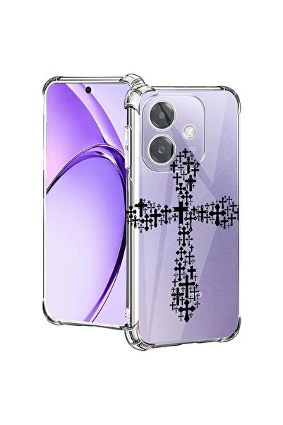 bestcase ¬Æ Husa pentru OPPO A60 5G / A40 / A40M, Anti Shock 1.5MM, Cross in ...