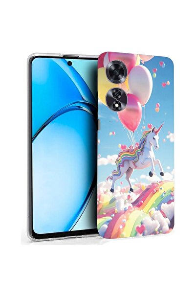 bestcase Husă pentru OPPO A60 4G, Silicon transparent 2MM, Model magic, Antiș...