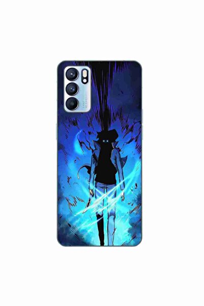 OEM Husa compatibila cu Oppo Reno6 5G Silicon Gel Tpu Model Solo Leveling Aura