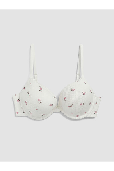 LC Waikiki Peak New Season Wired Padded Floral T-Shirt Bra