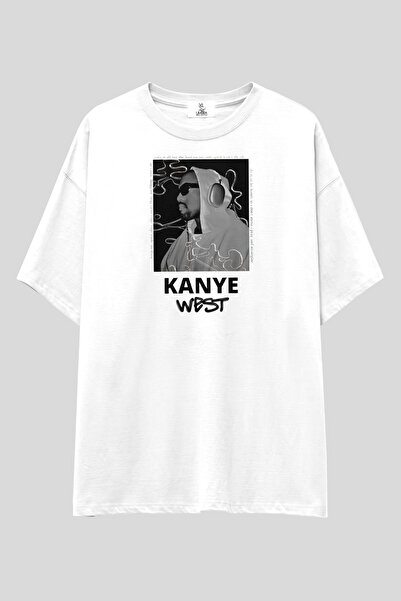 UmbraWear Kanye West T-Shirt |   Unisex 100% Cotton Black & White Printed Nic...
