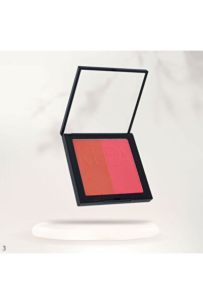 Moda Beauty احمر خدود مضغوط من مودا بيوتي 3 الوان