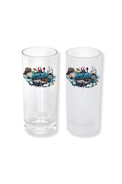 Ghostbastır Ankara Ice/Cold-Free Option Rakı Glass – 1 Stylish Presentation G...