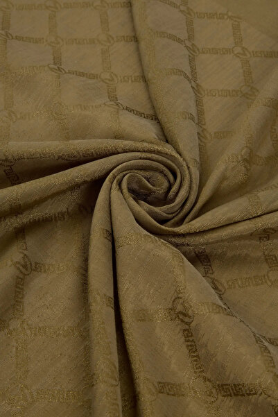 Valentino Orlandi Siena Logo Pattern Jacquard Shawl
