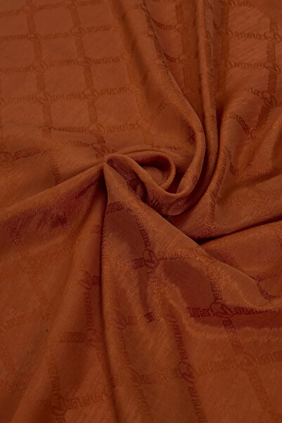 Valentino Orlandi Siena Logo Pattern Jacquard Shawl