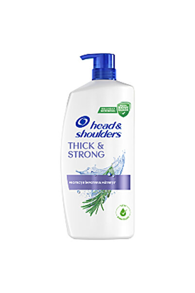 Head & Shoulders Șampon anti-mătreață gros și puternic cu extract de rozmarin...