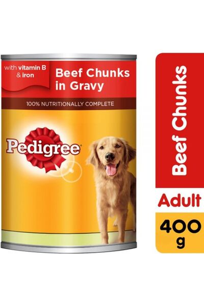 Pedigree قطع لحم بقري 400 جرام