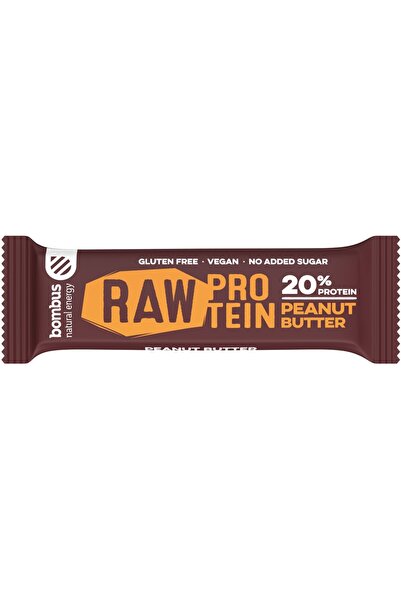 bombus Baton proteic cu unt de arahide, 20% proteine, 50g