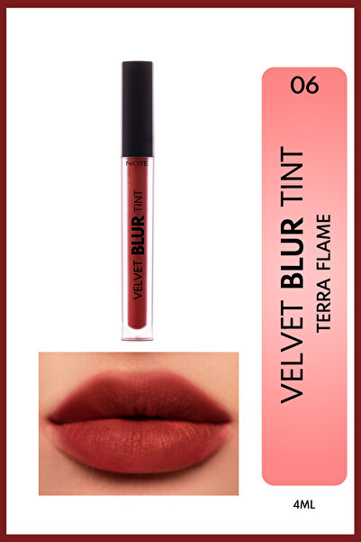 NOTEKHOME Note Matte Lipstick Velvet Blur Tint 06