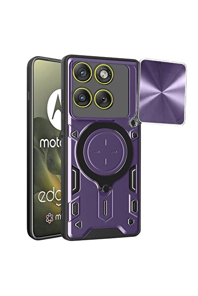 OEM Θήκη για Motorola Edge 70, Νότιος Ουρανός, Προστασία, μωβ