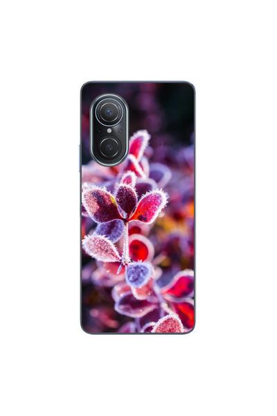 OEM Husa compatibila cu Huawei Nova 9 SE Silicon Gel Tpu Model Flori Inghetate