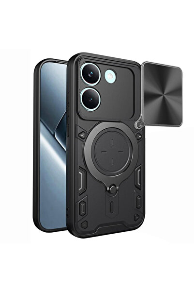 Techsuit Husa pentru Xiaomi Poco X8 Pro, CamGuard Pro, protectie antisoc, negru
