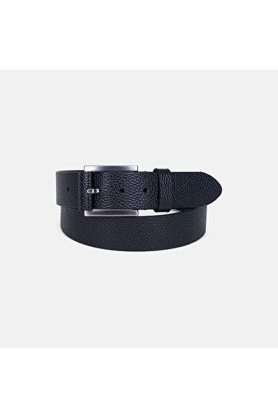 Desa Men's Black Casual Sports Leather Belt
